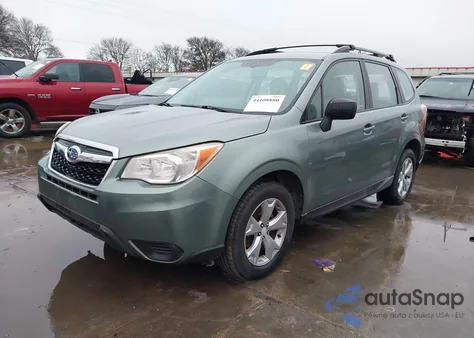 2015 Subaru Forester 2.5I из США, поврежденный, VIN JF2SJABC5FH457868